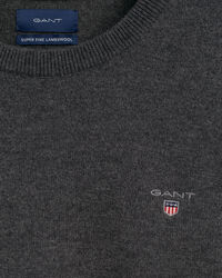 Crew neck tr&ouml;ja i superfin lammull