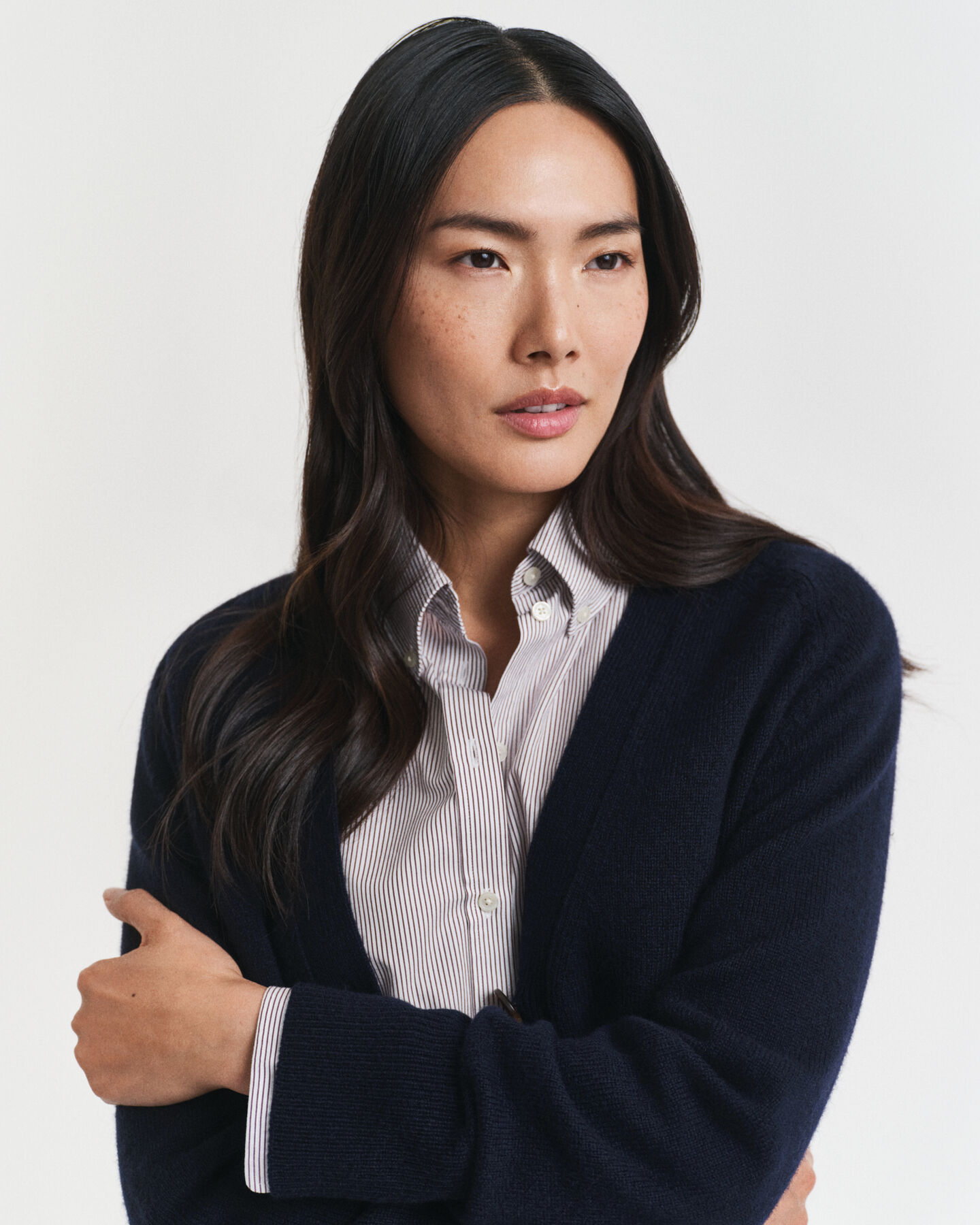 Kofta i kashmir- och ullblandning