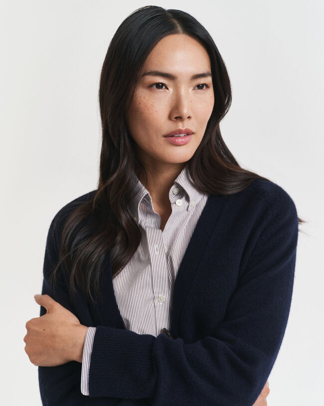 Kofta i kashmir- och ullblandning