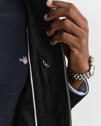 Quiltad Windcheater väst