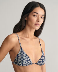 G Patterned Triangle Top