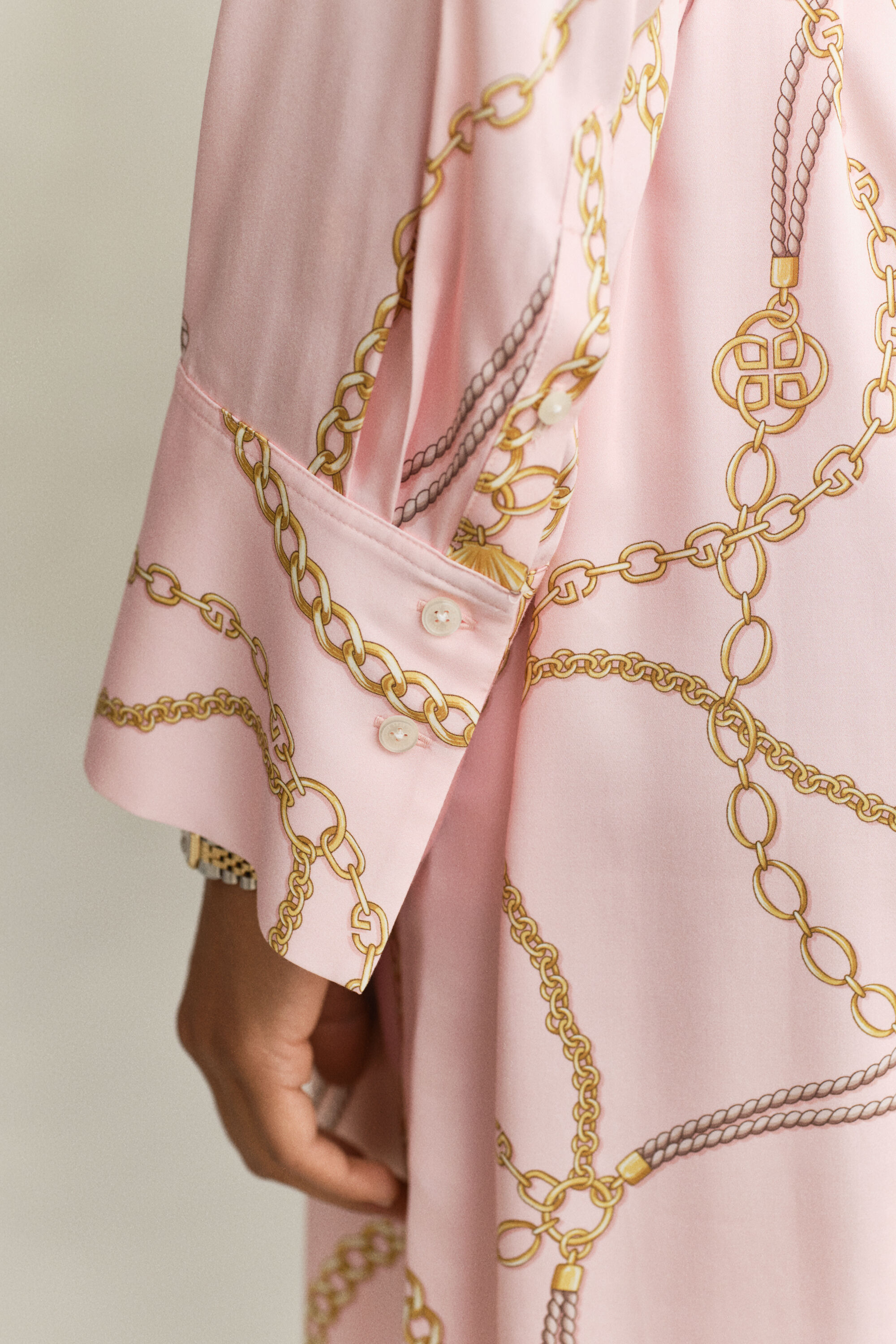 Skjortklänning med bälte