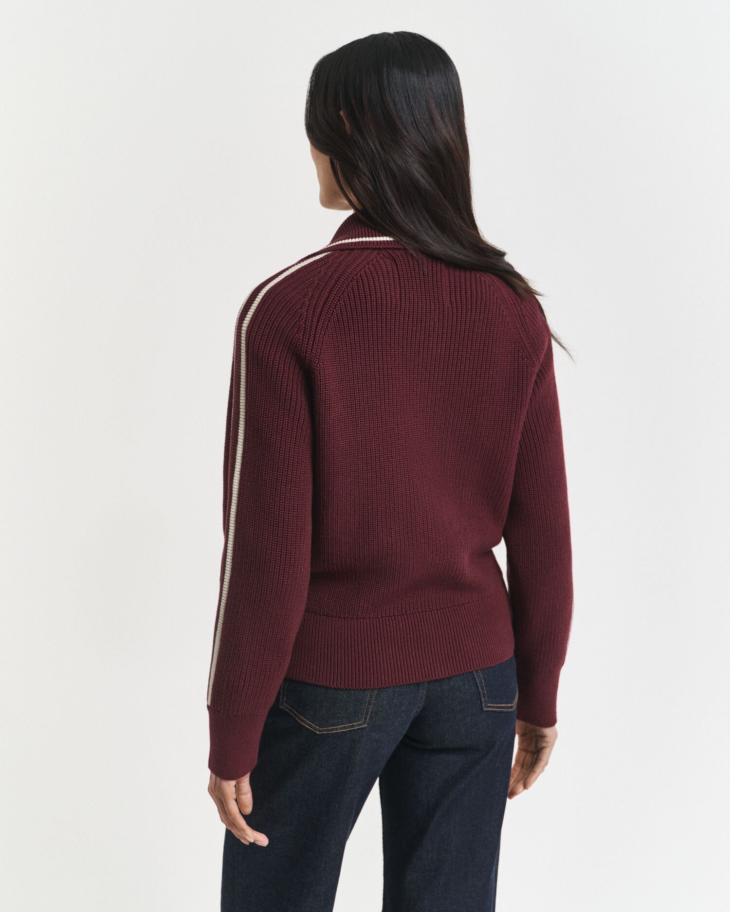 GANT Varsity kofta med dragkedja