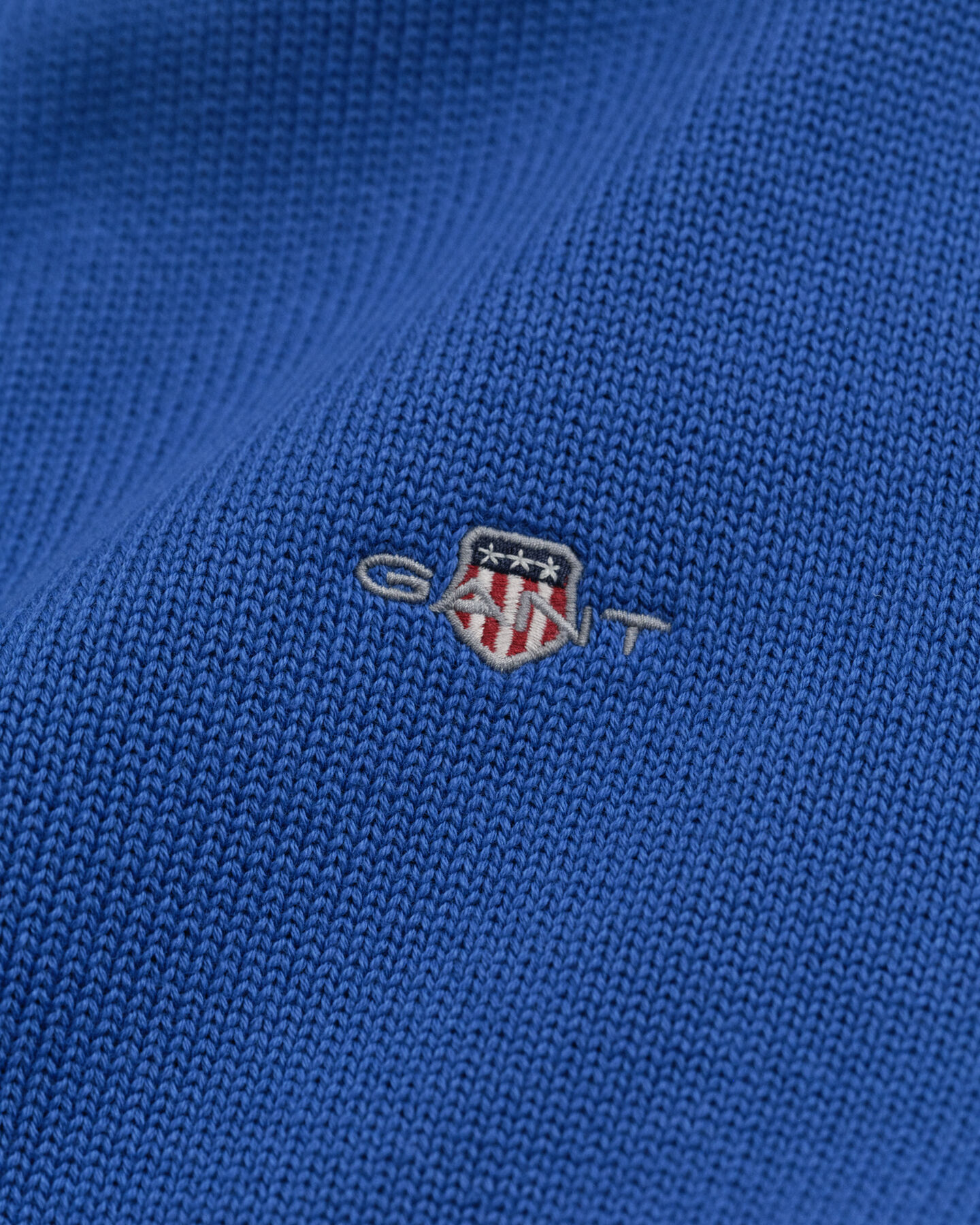 Casual Cotton tröja med dragkedja vid halsöppningen