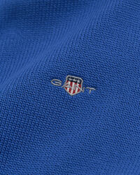 Casual Cotton tröja med dragkedja vid halsöppningen