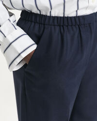 Dra på-byxor i ullblandning