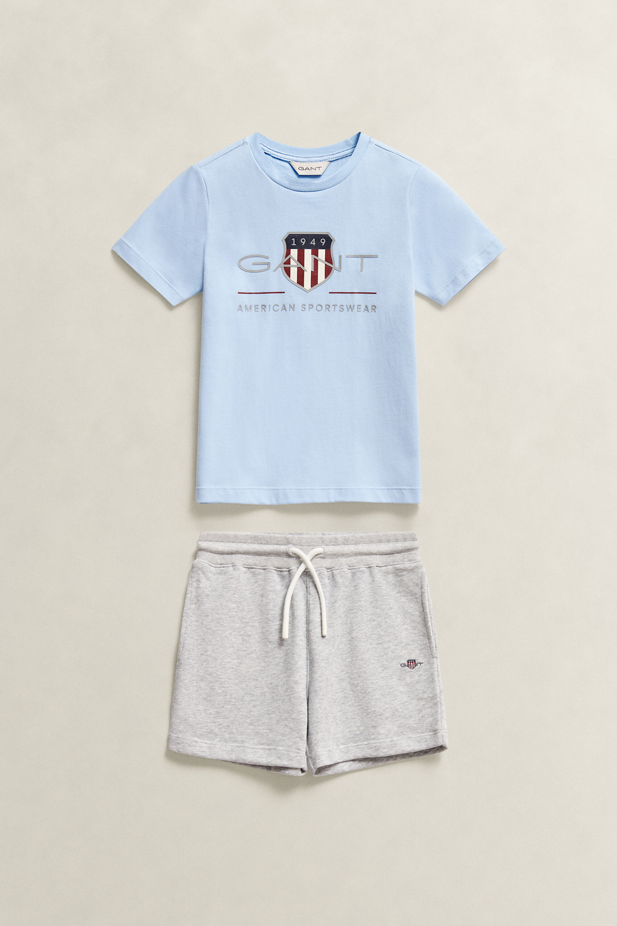 Boys Archive Shield set med T-shirt och sweatshorts