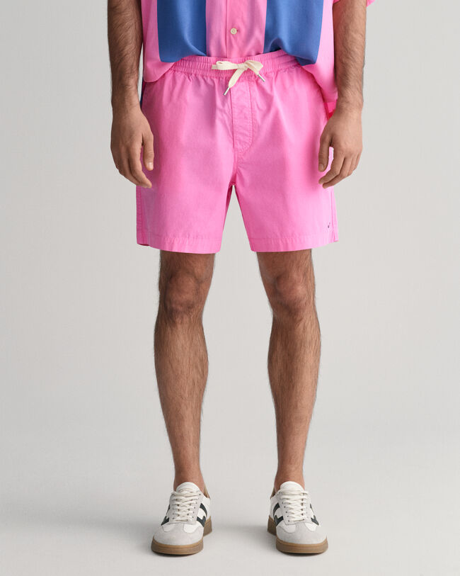 Bomullsshorts med dragsko