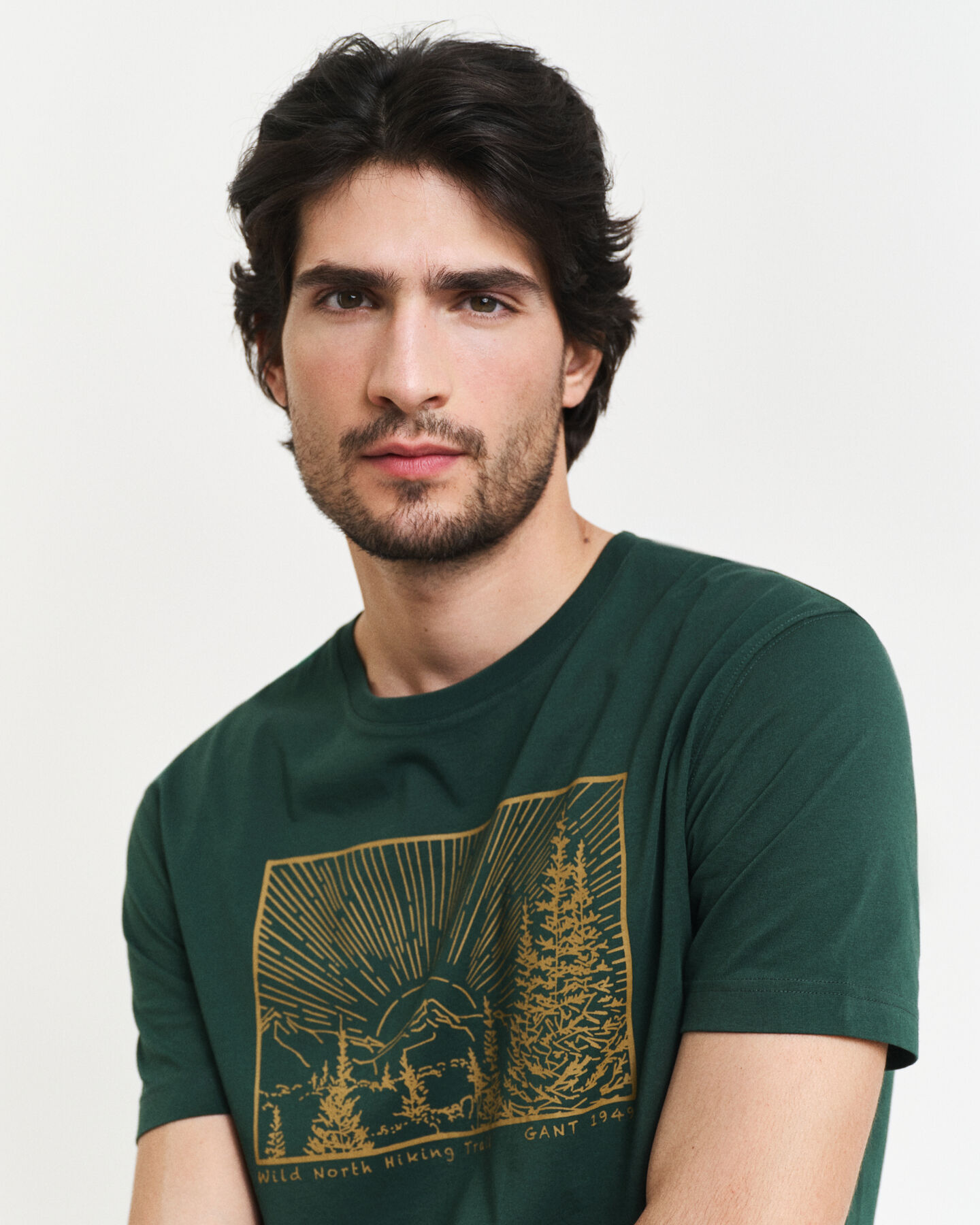 T-shirt med naturmotiv