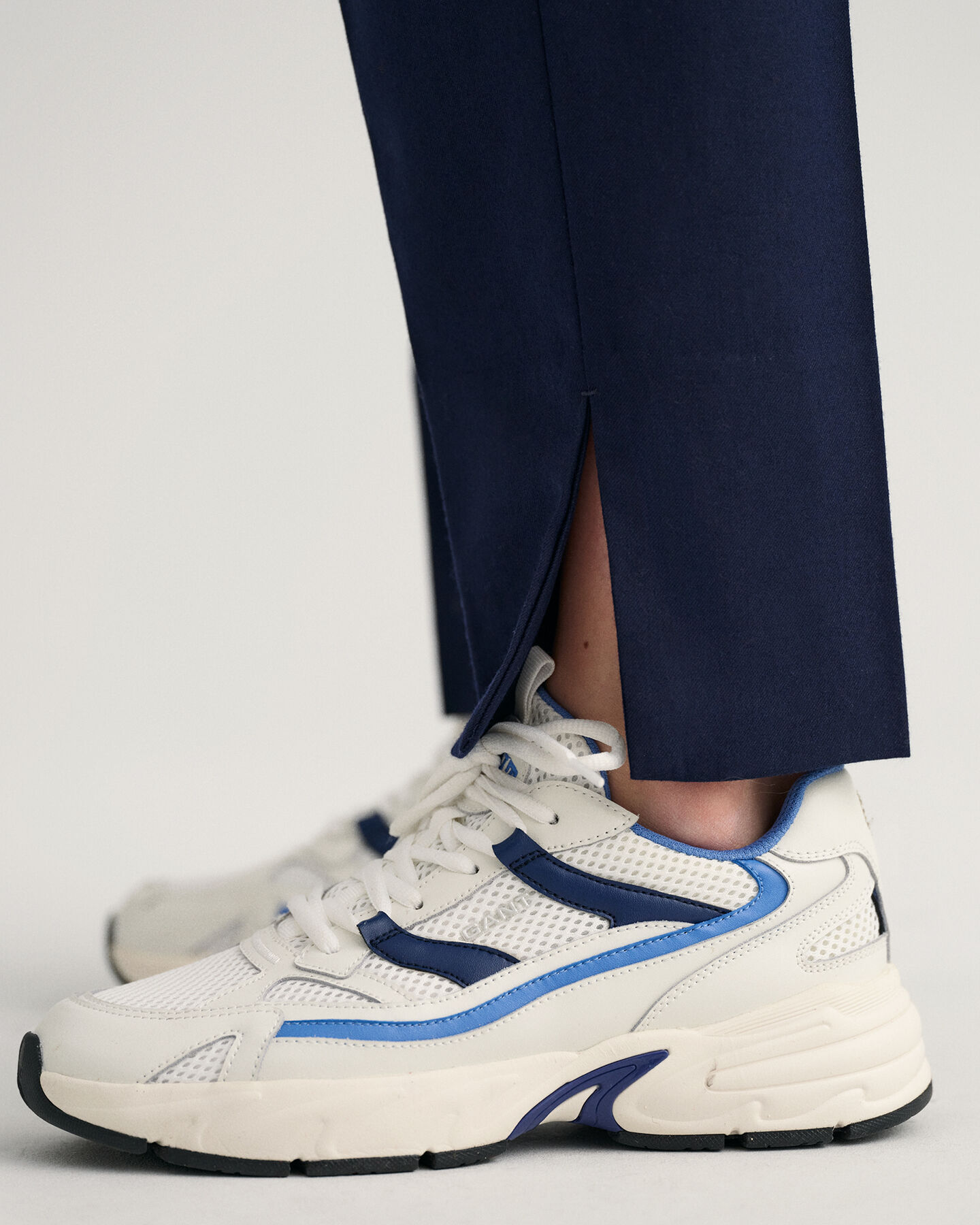 Avsmalnande dra på-byxor