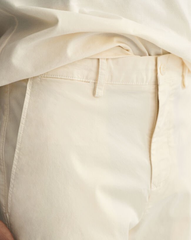 Slim fit Sunfaded shorts