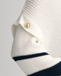 Oversized randig crew neck tr&ouml;ja