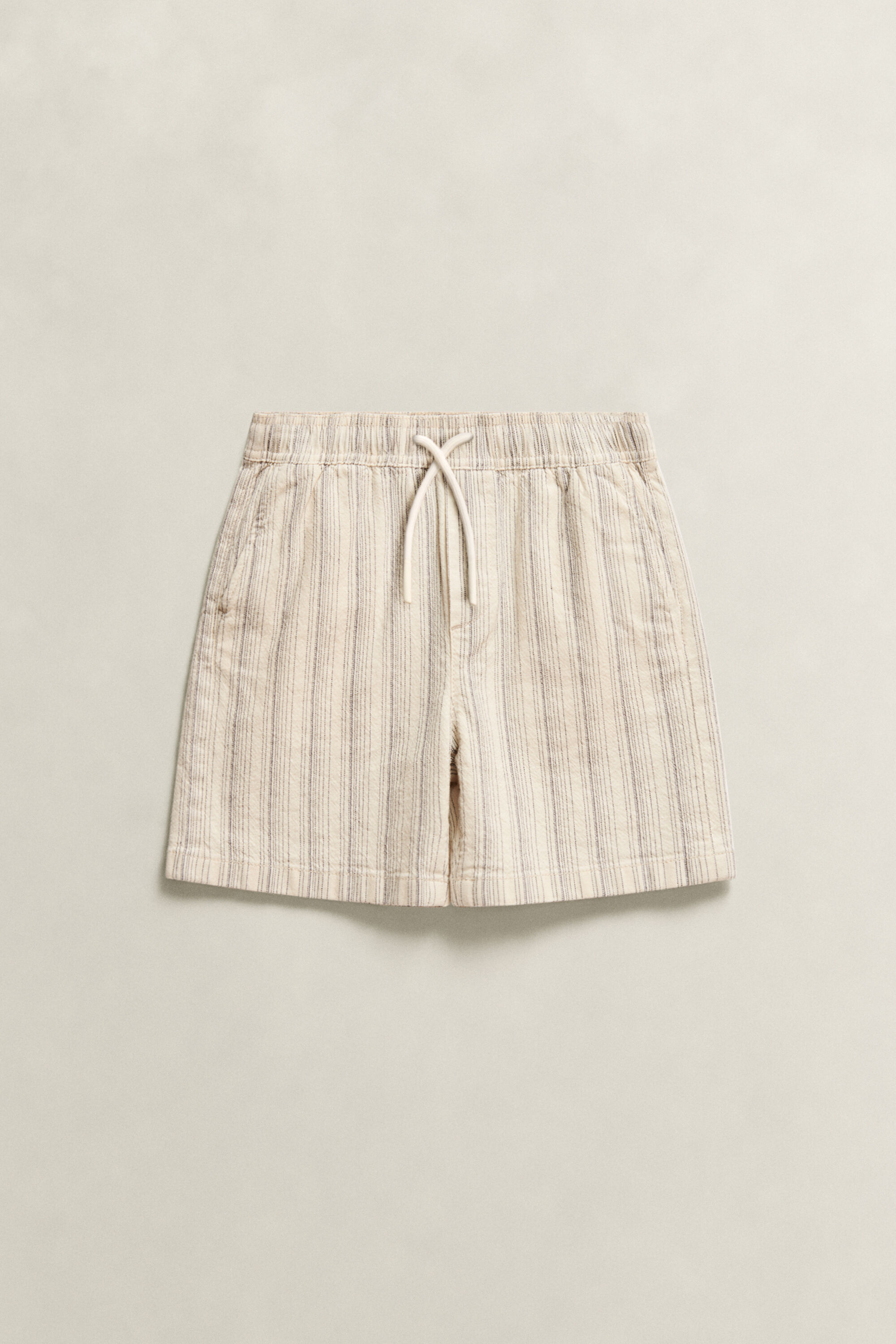Teen Boys shorts i linneblandning