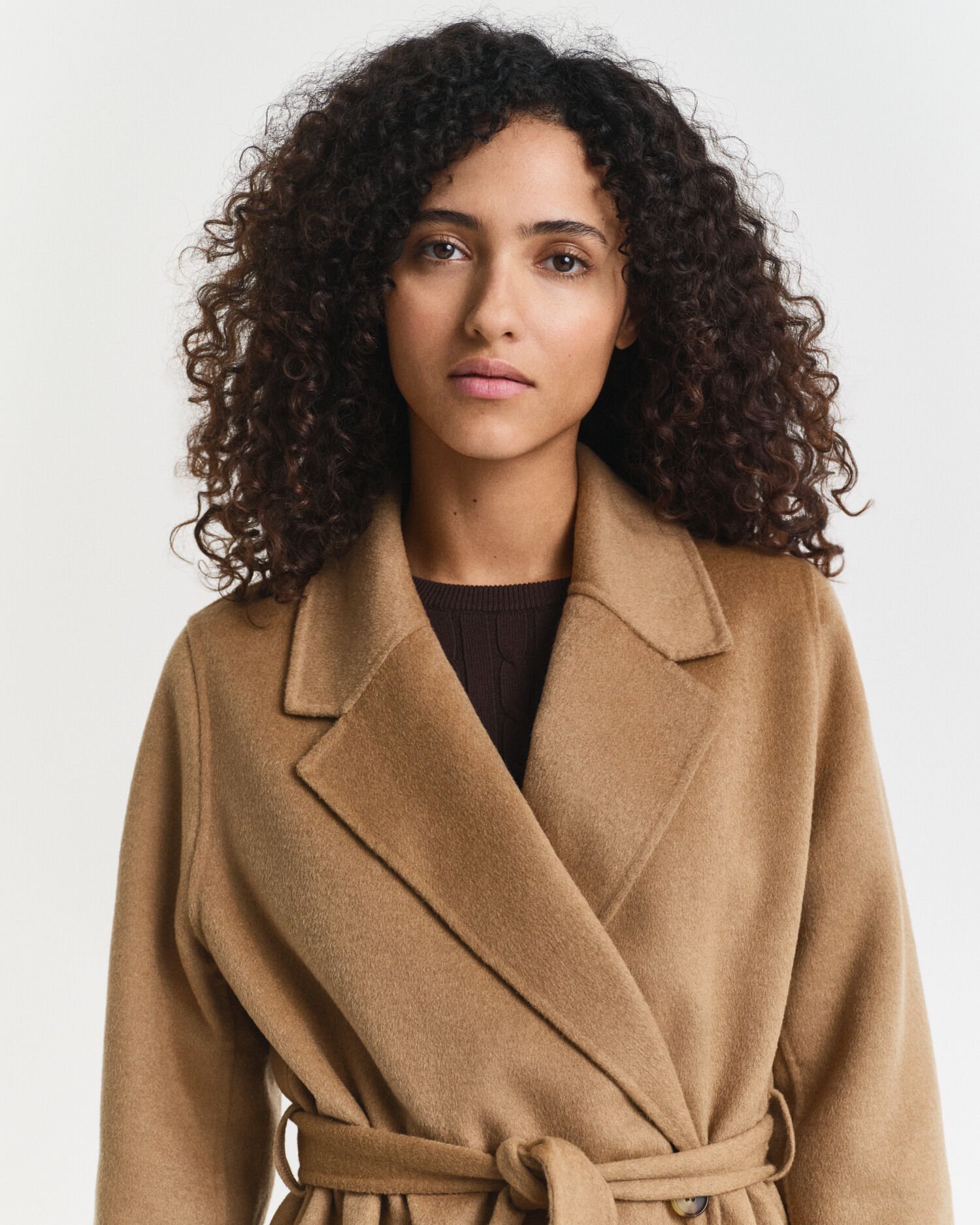 Handsydd kappa med midjebälte