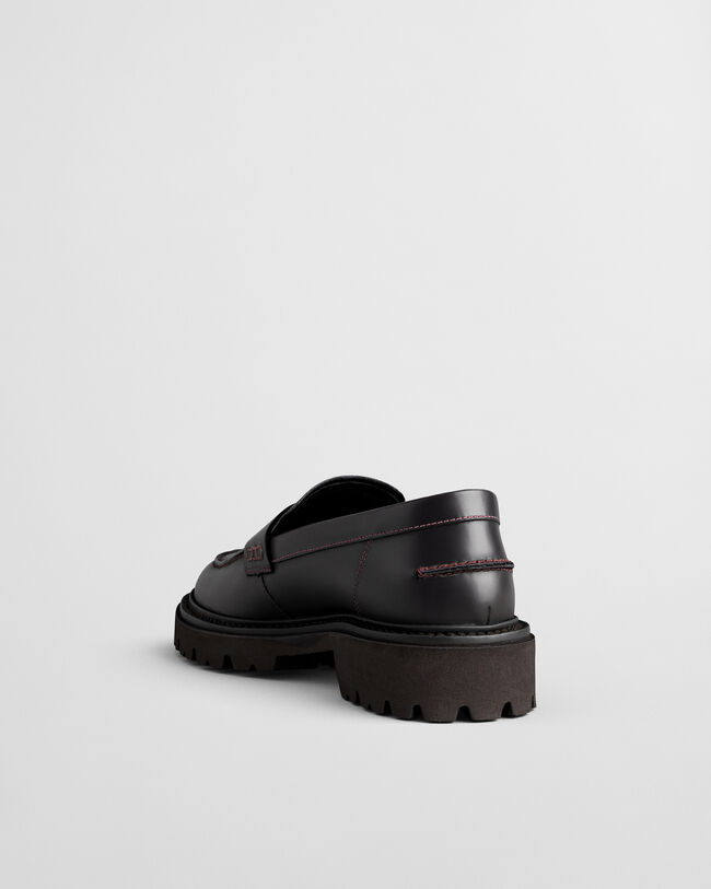 Ivyhill loafers i läder