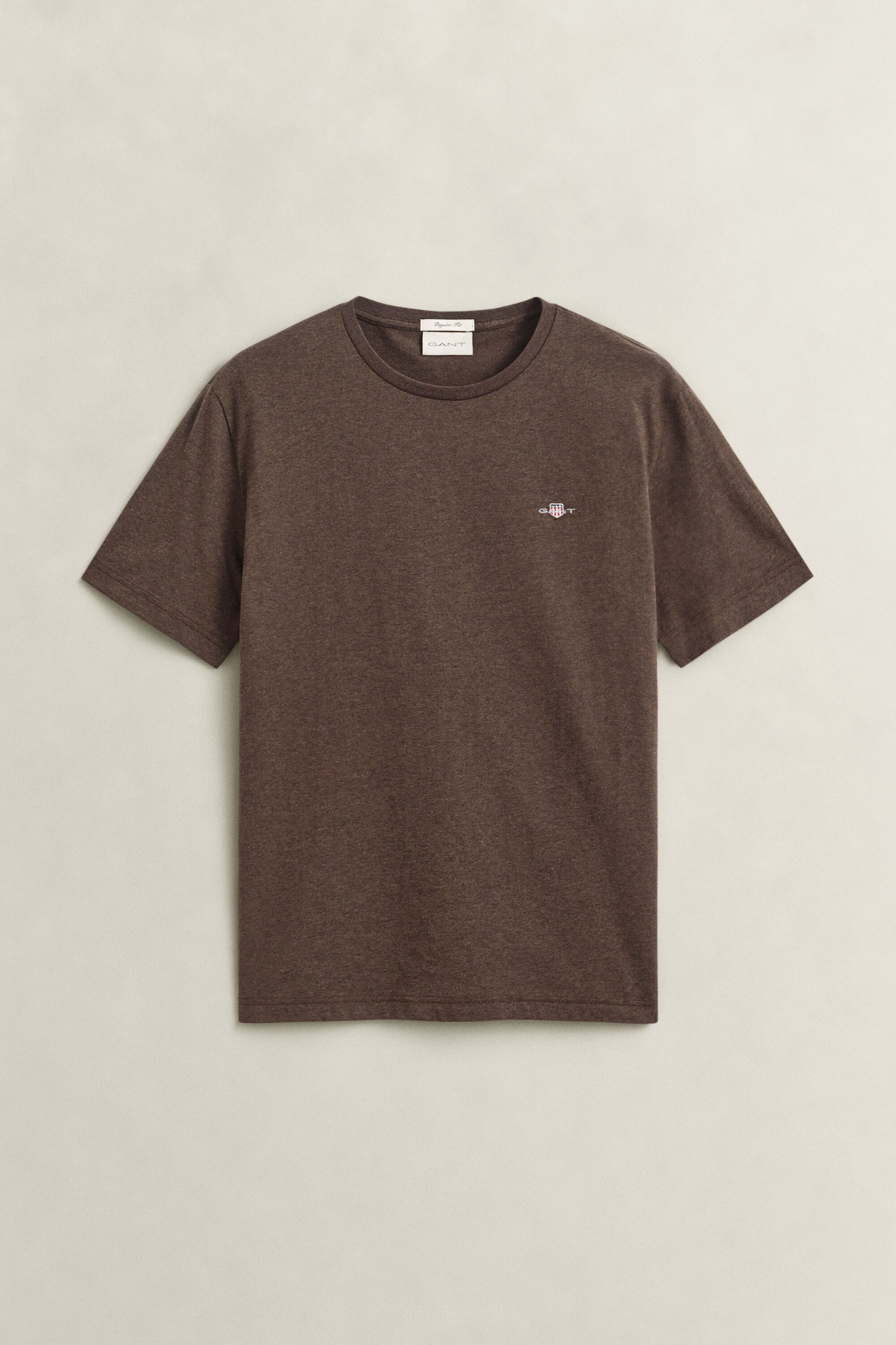 Regular fit T-shirt med sköld