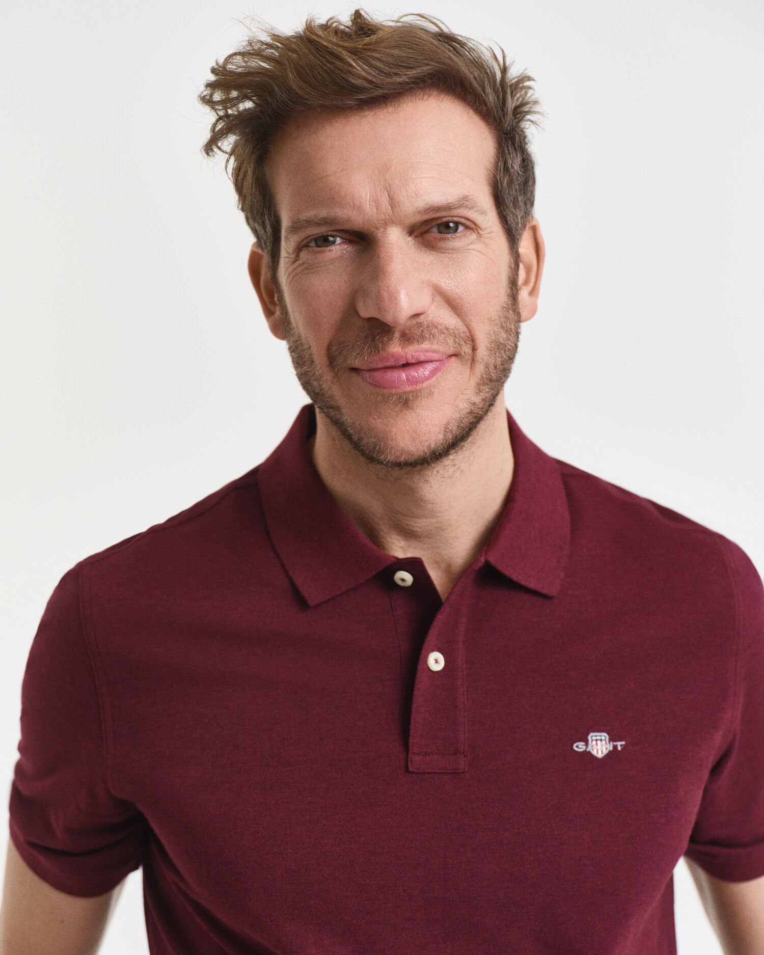 Regular fit Shield pikétröja