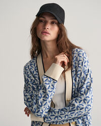 Jacquard G stickad kofta