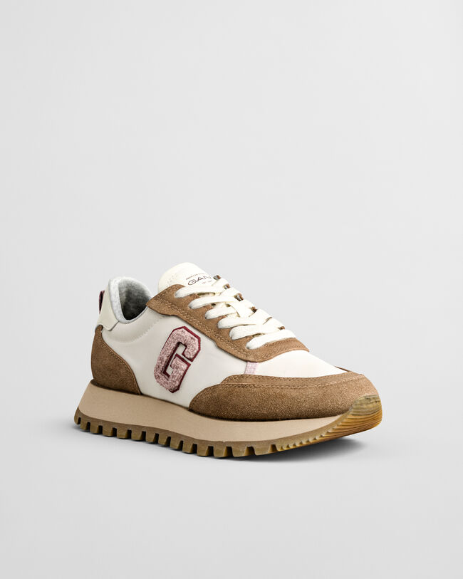 Caffay sneakers i mocka och nylon