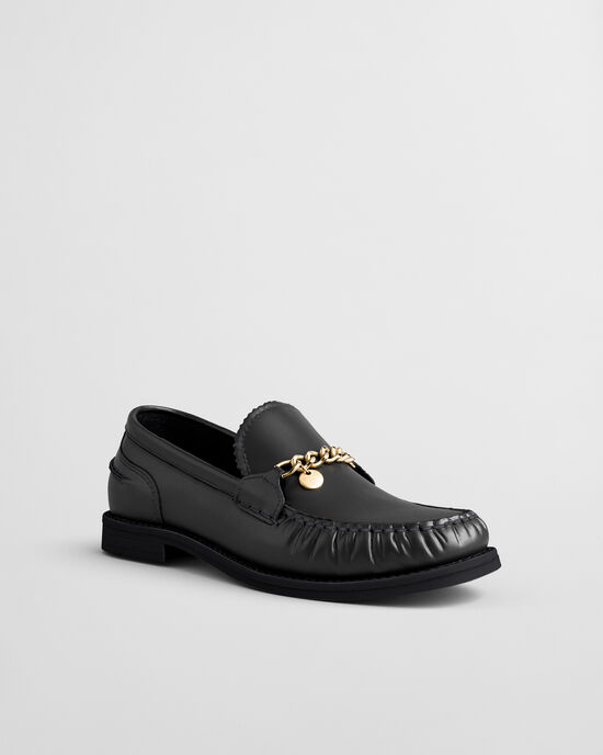 Gracelyn loafers i läder