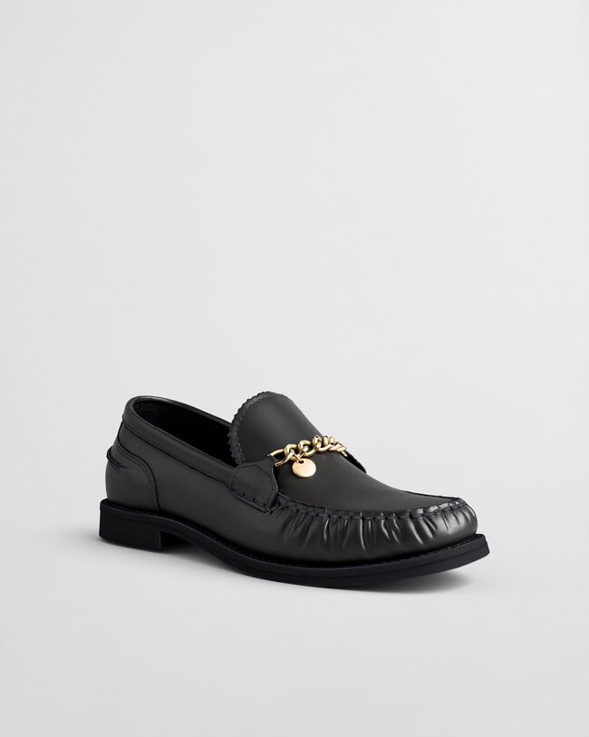Gracelyn loafers i läder