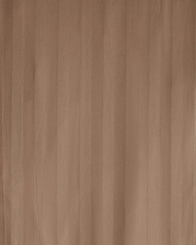 Sateen randigt påslakan, enkel