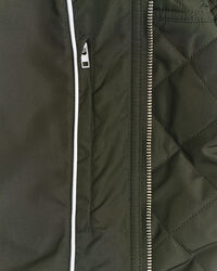 Quiltad Windcheater väst