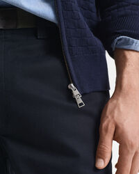 Tröja med dragkedja och mikrostruktur