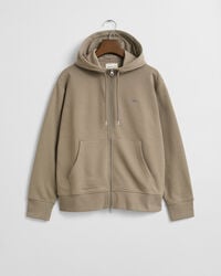 Shield hoodie med dragkedja