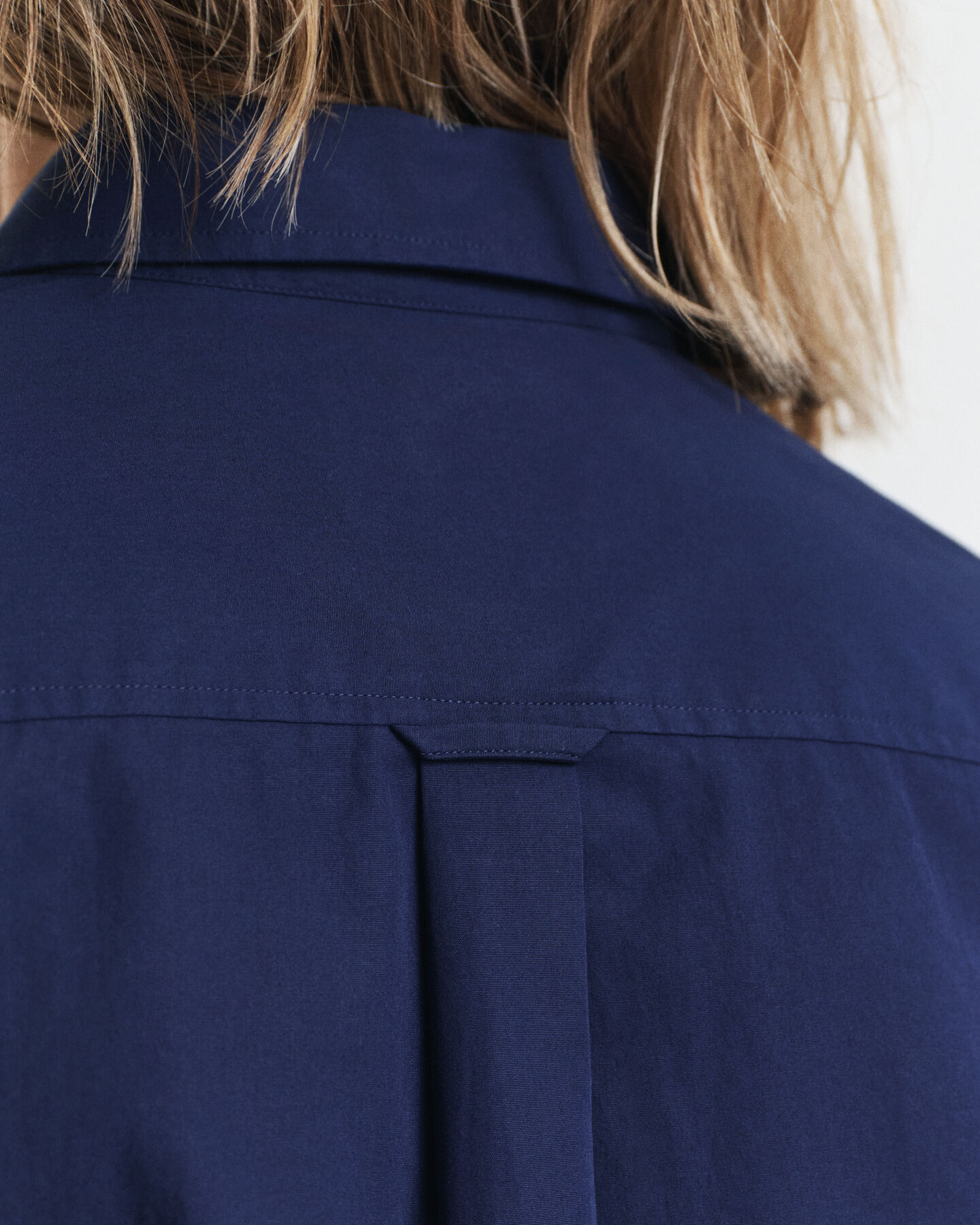 Regular fit klassisk poplinskjorta