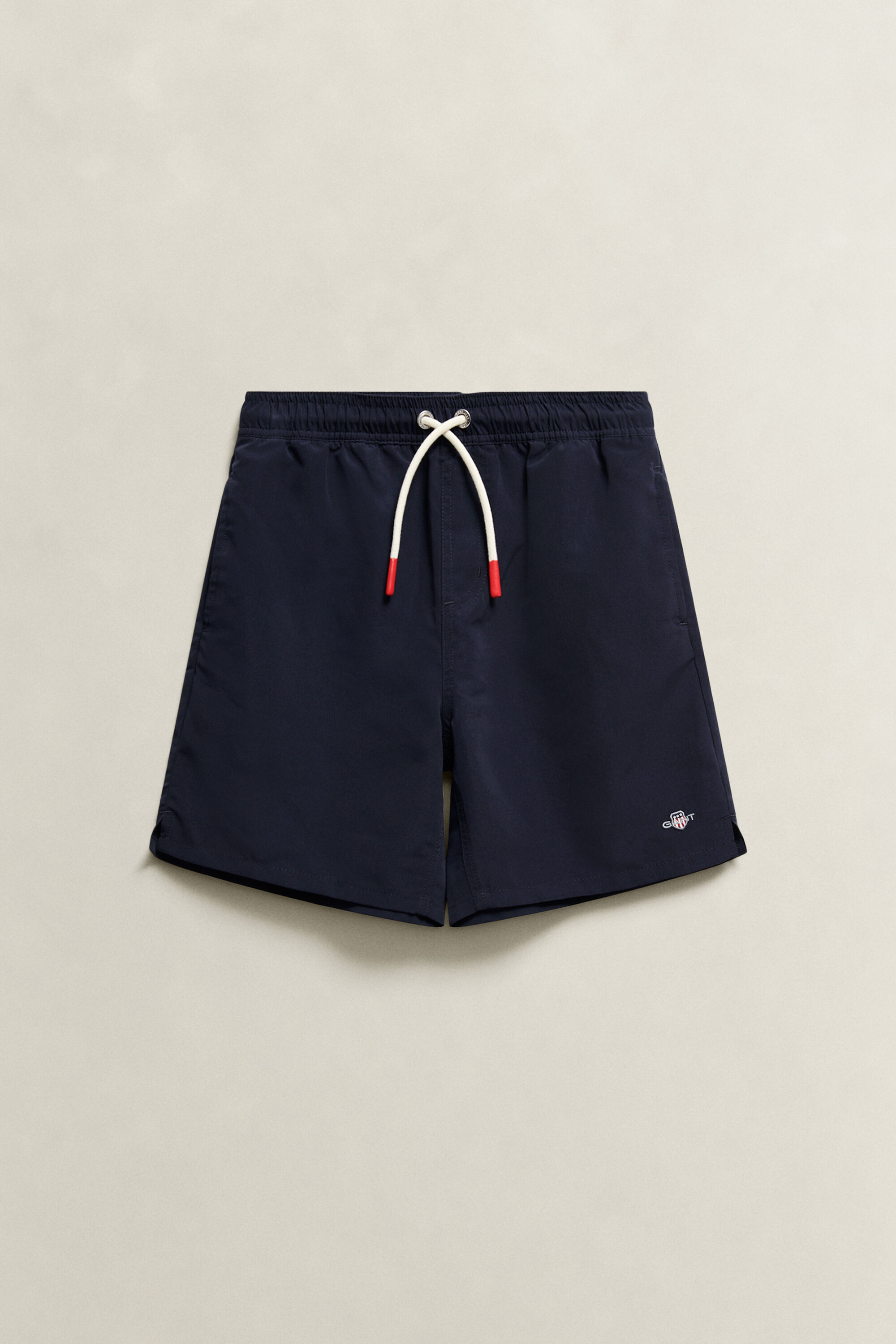 Teen Boys badshorts med sköldemblem