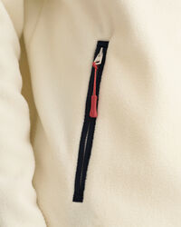 Tunn half-zip fleecetröja