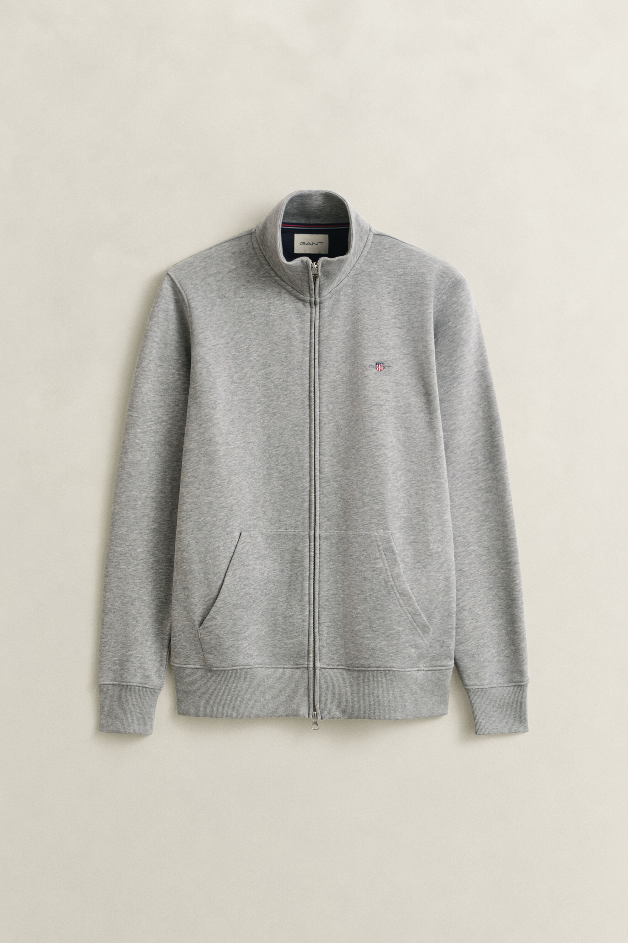 Shield sweatshirt med dragkedja