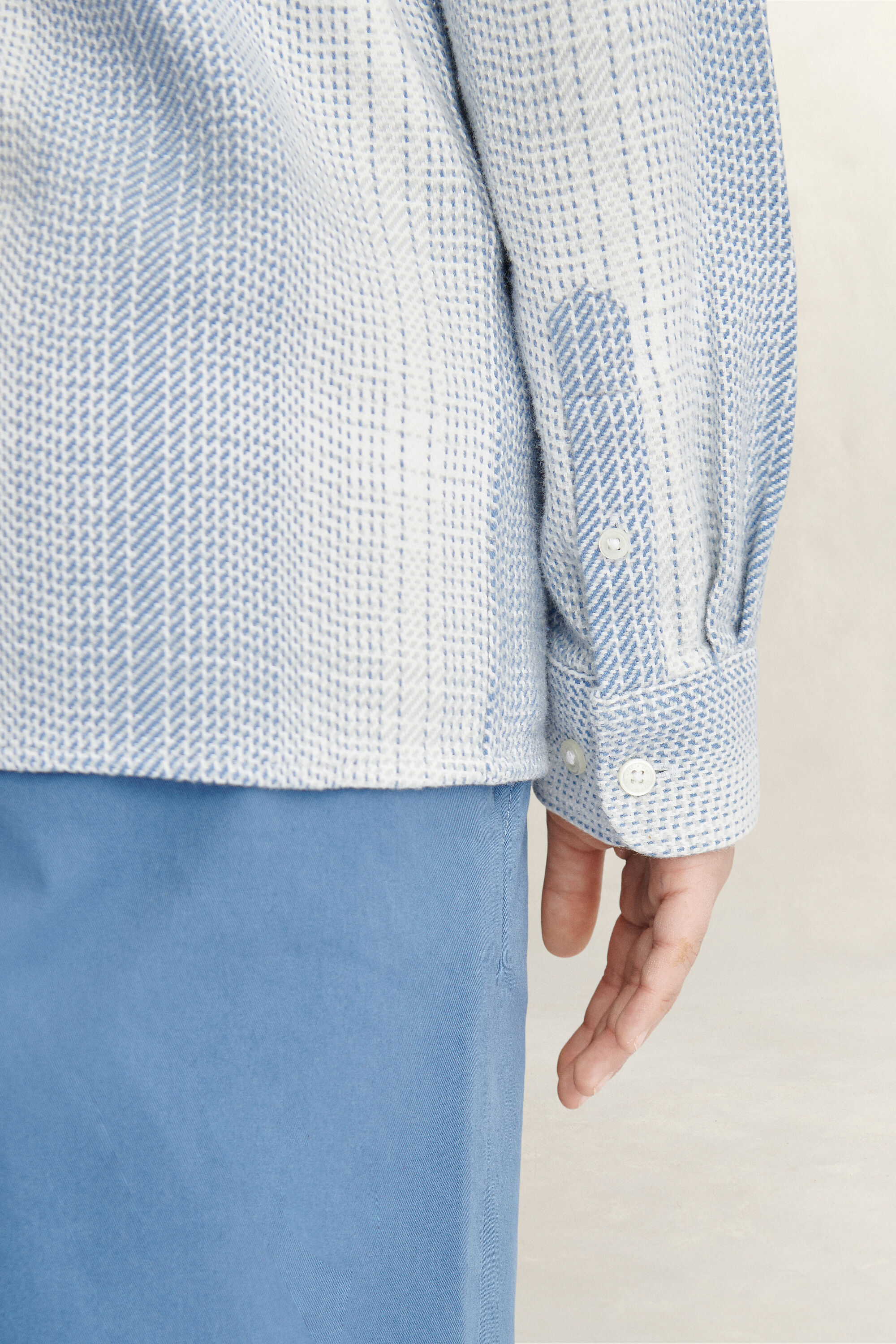 Teen Boys rutig skjortjacka