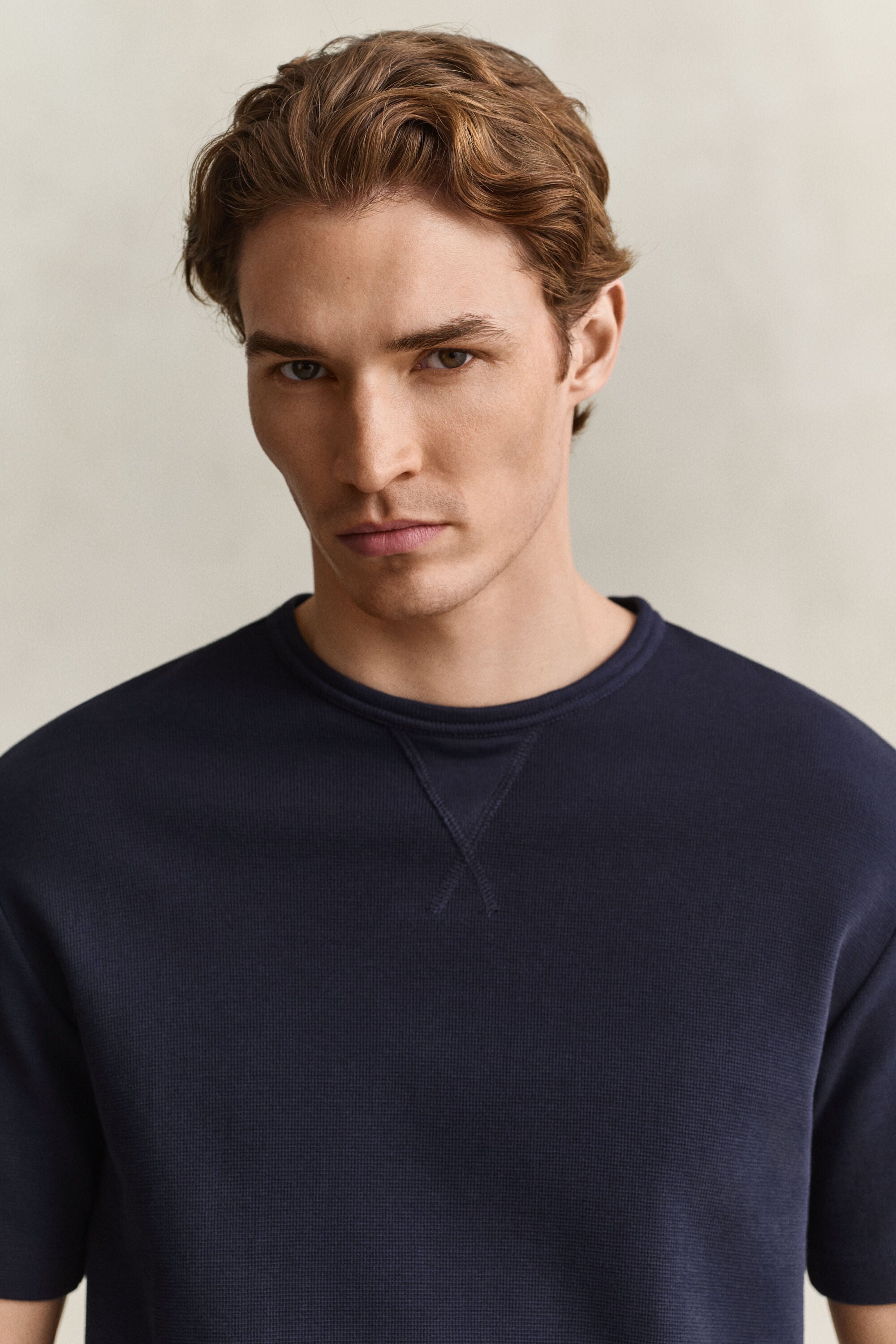 T-shirt med textur