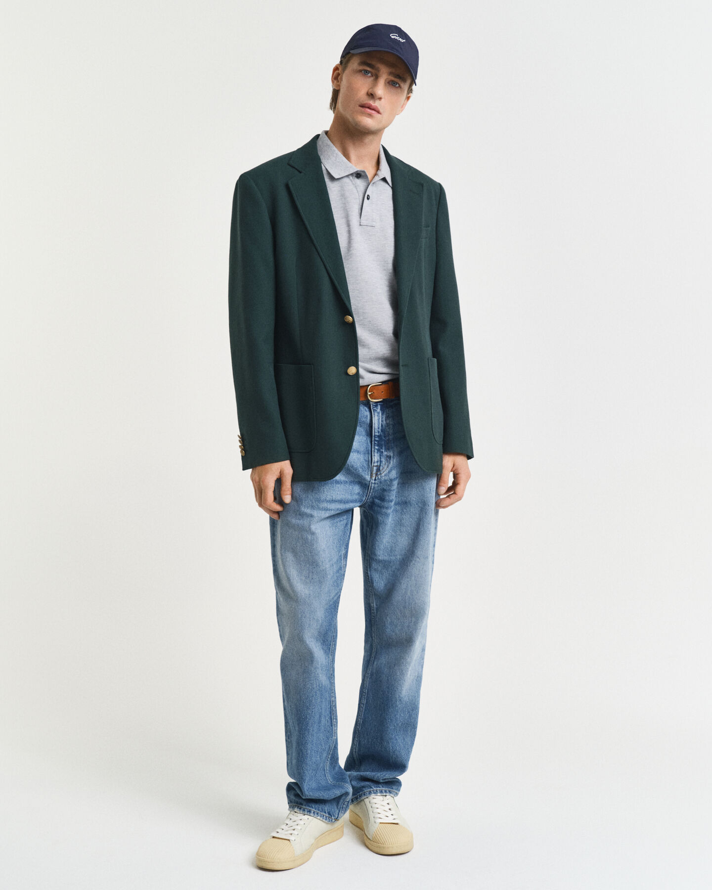 Slim fit Shield pikétröja