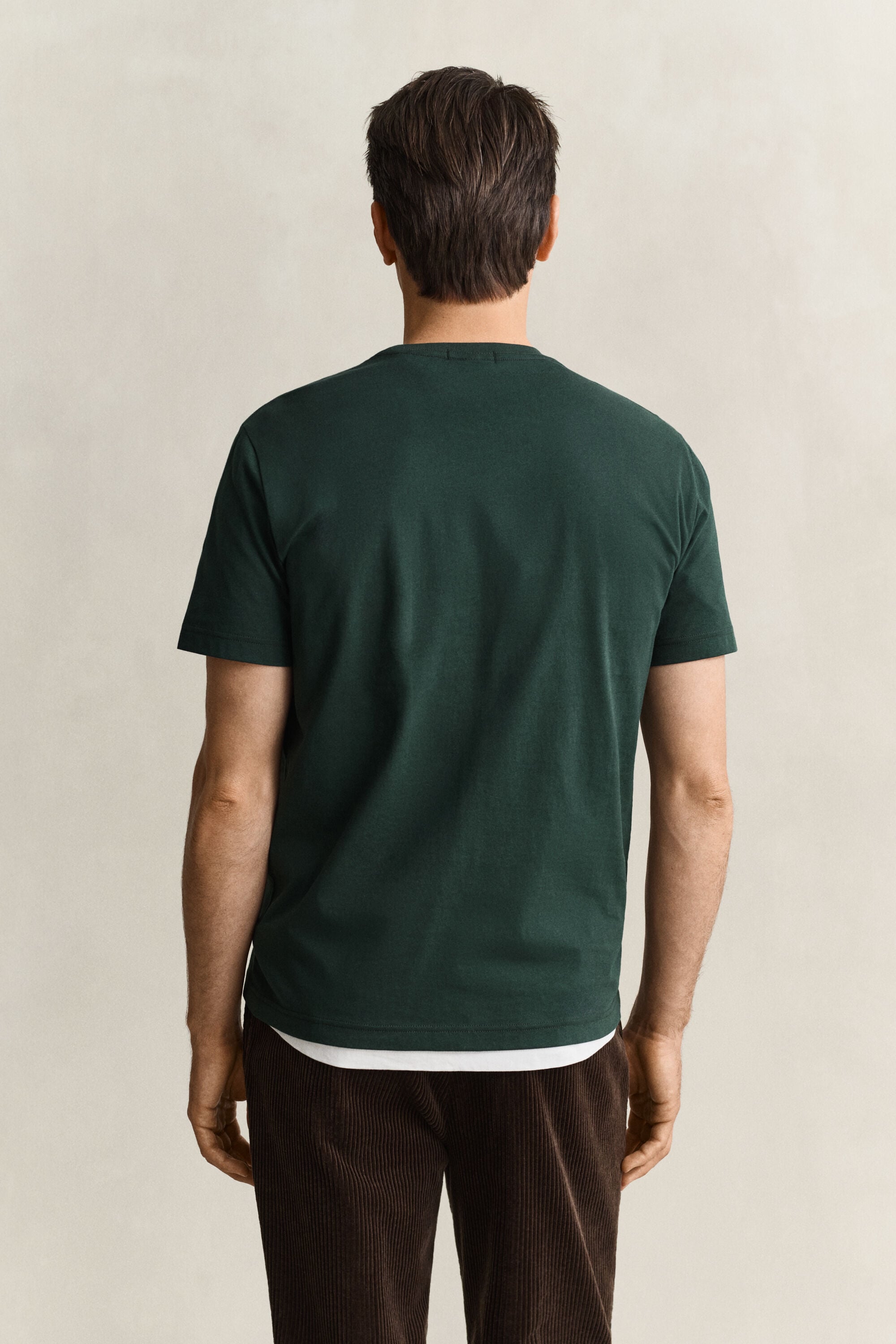 Regular fit T-shirt med sköld
