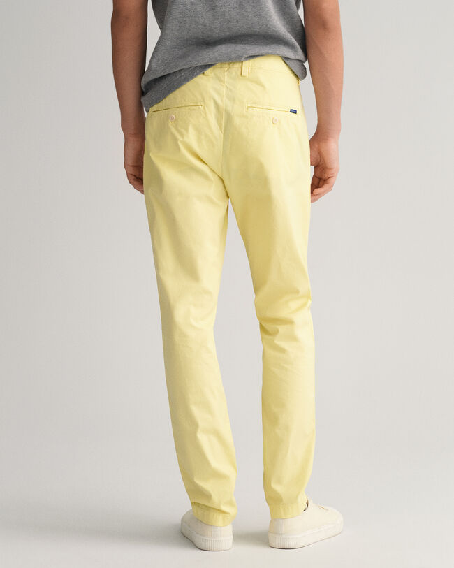 Hallden Slim fit Sunfaded chinos