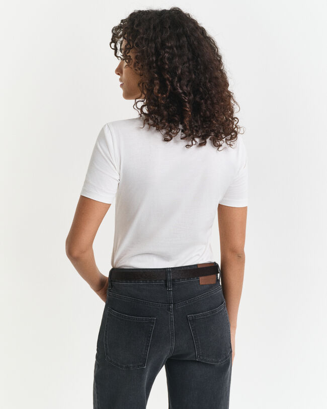 Tunn T-shirt i bomull