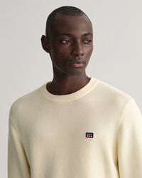 Tunnstickad crew neck tr&ouml;ja