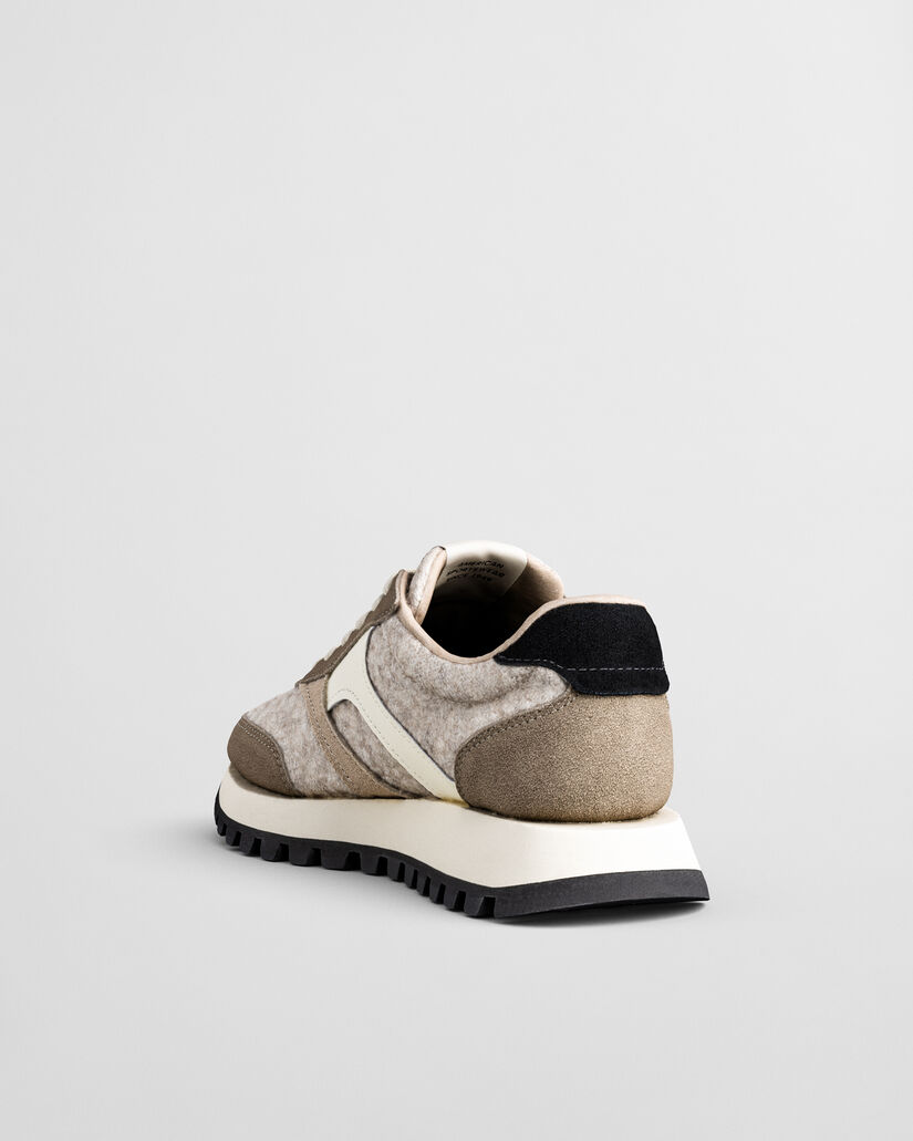 Caffay sneakers i mocka och ull