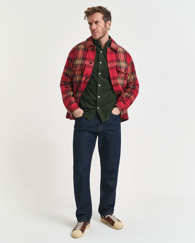 Regular fit manchesterskjorta