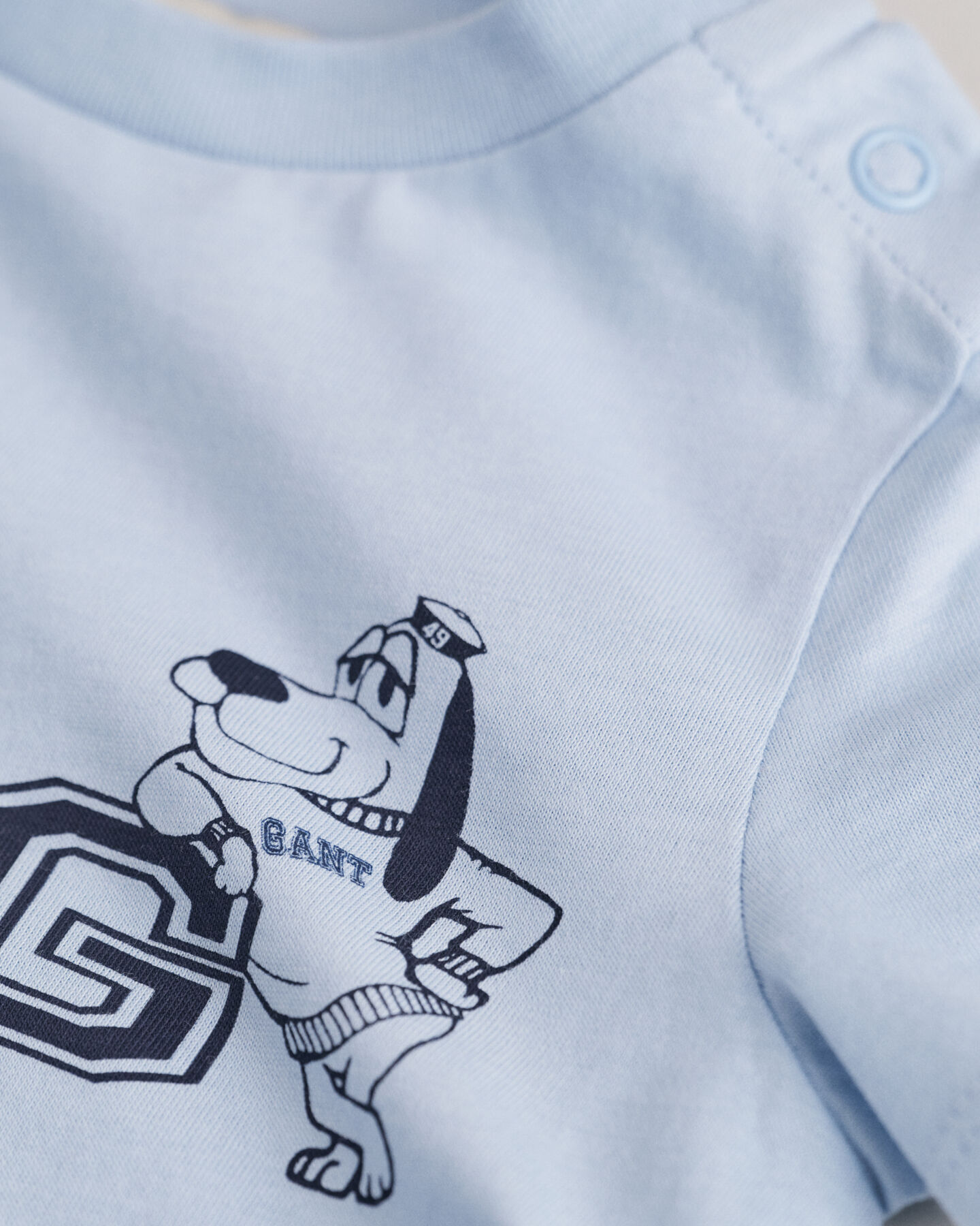 Baby G T-shirt med hundtryck