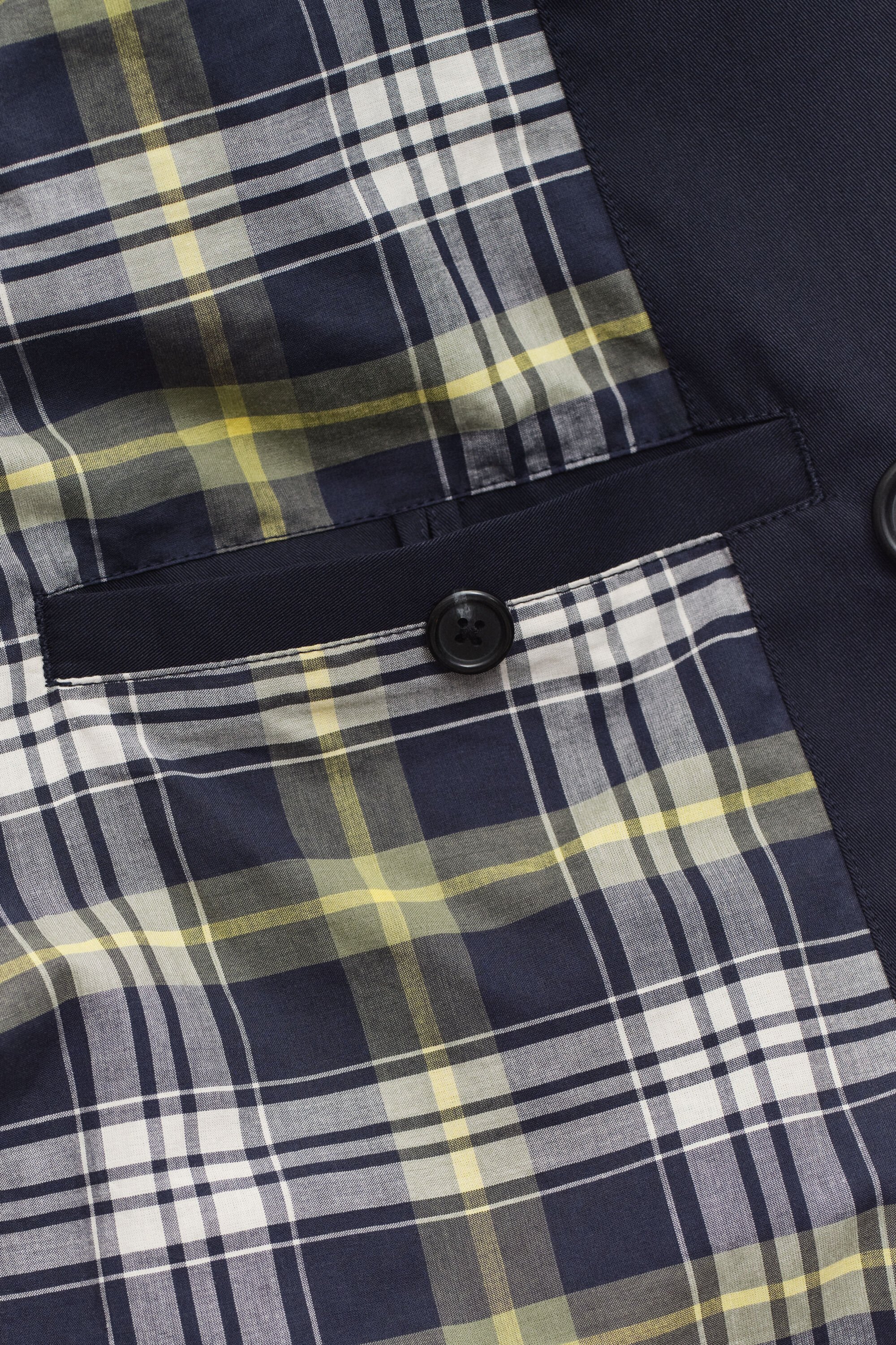 Trenchcoat i bomullsblandning