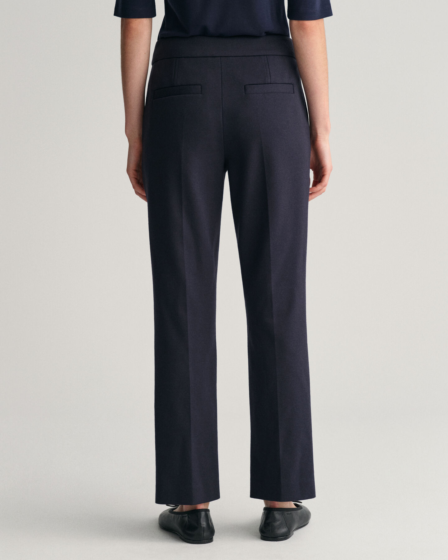 Cigarettbyxor i jersey