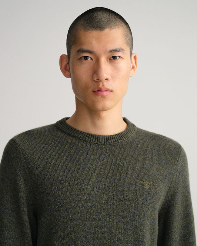 Neps melerad crew neck tr&ouml;ja