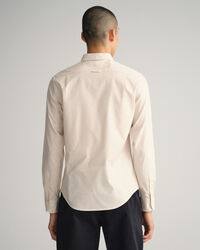 Slim fit oxfordskjorta med litet paisleym&ouml;nster