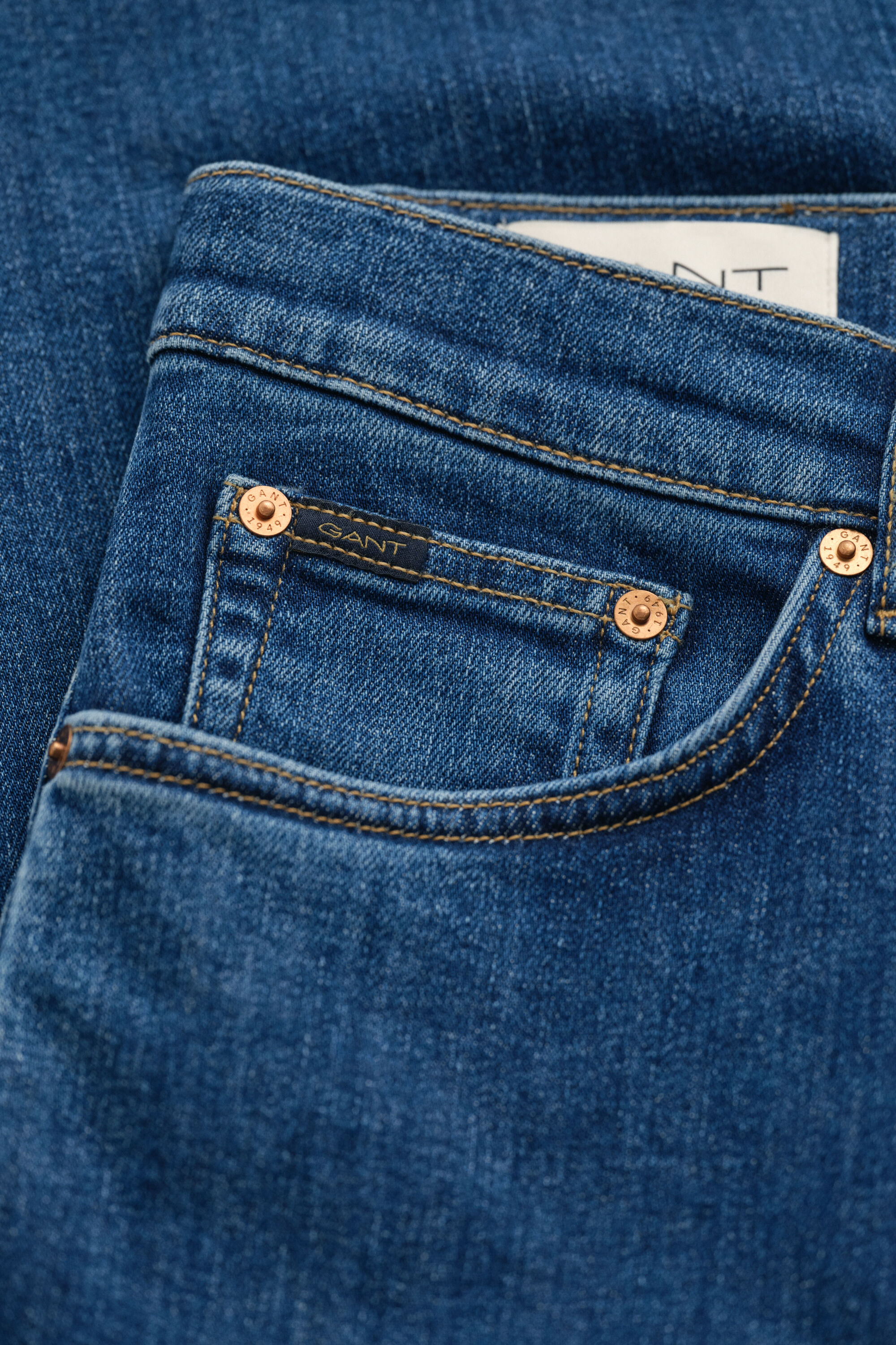 Slim fit jeans i stilren tvätt