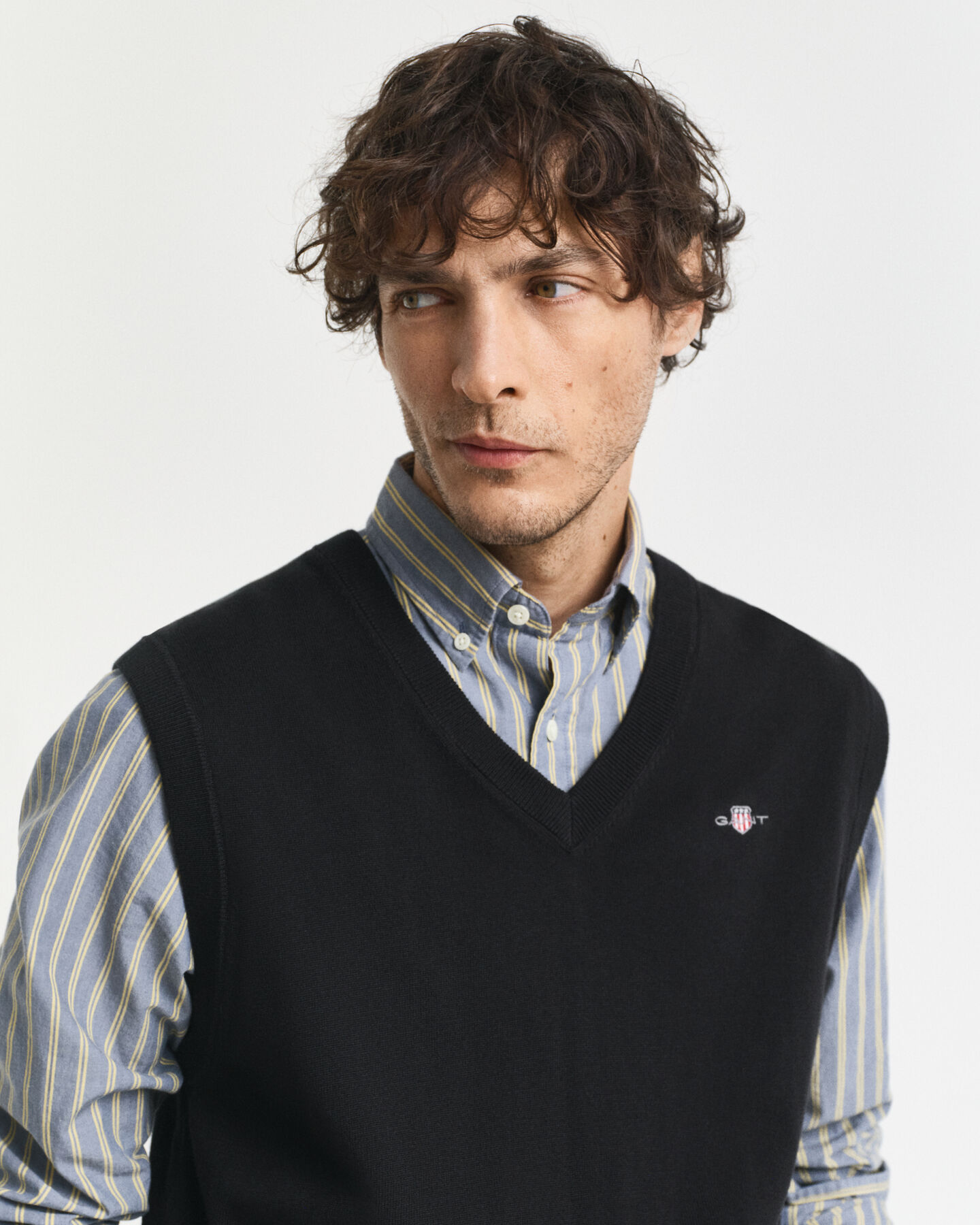 Klassisk bomullsväst