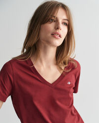 Shield V-ringad T-shirt